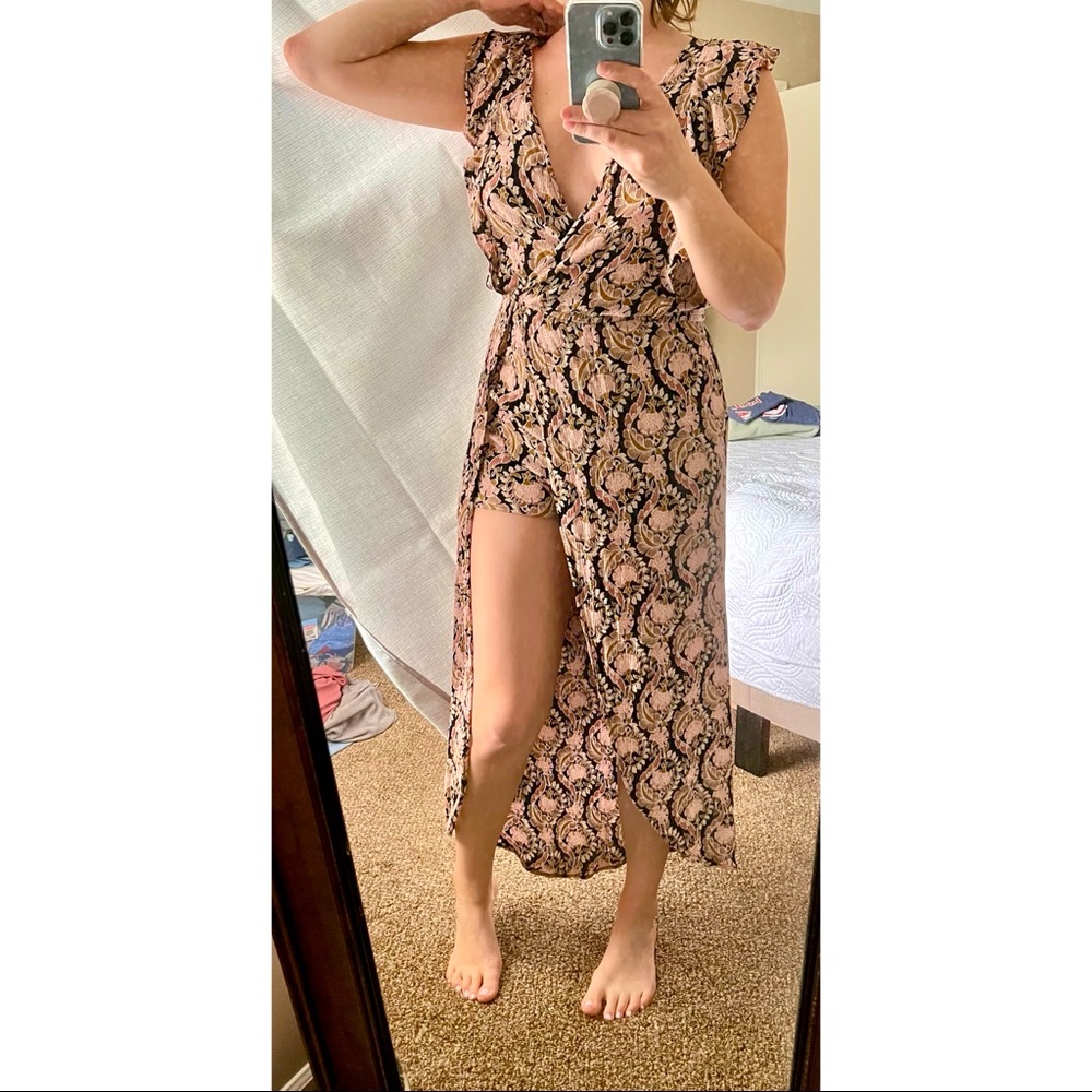 Women’s Romper Dress in Floral Pattern